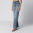 Jeans dritti maxi in denim dirty wash