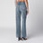Jeans dritti maxi in denim dirty wash