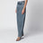 Jeans arrotondati in denim blu
