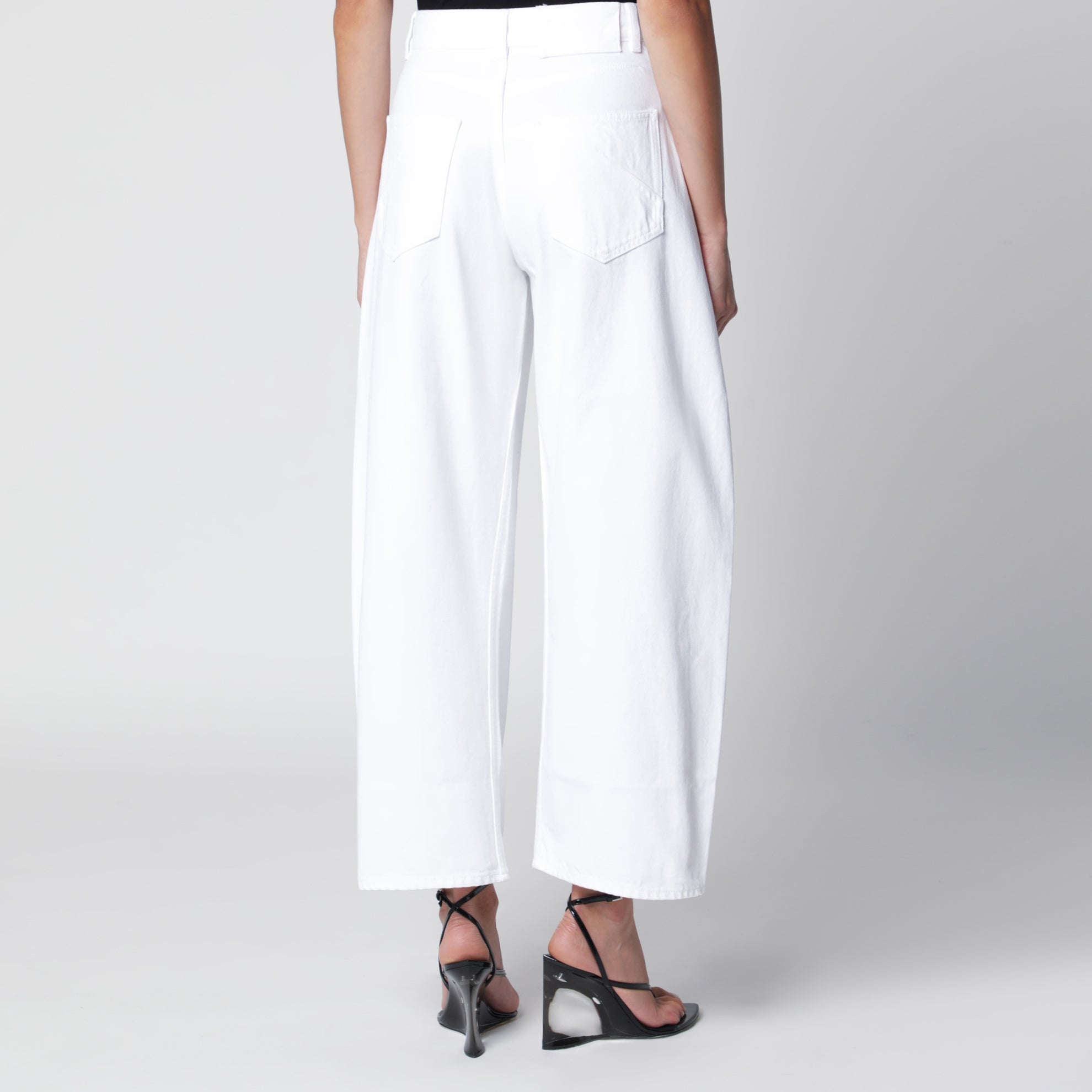 Pantalon Rodeo blanc en denim