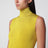 Robe maxi lime plissée en viscose