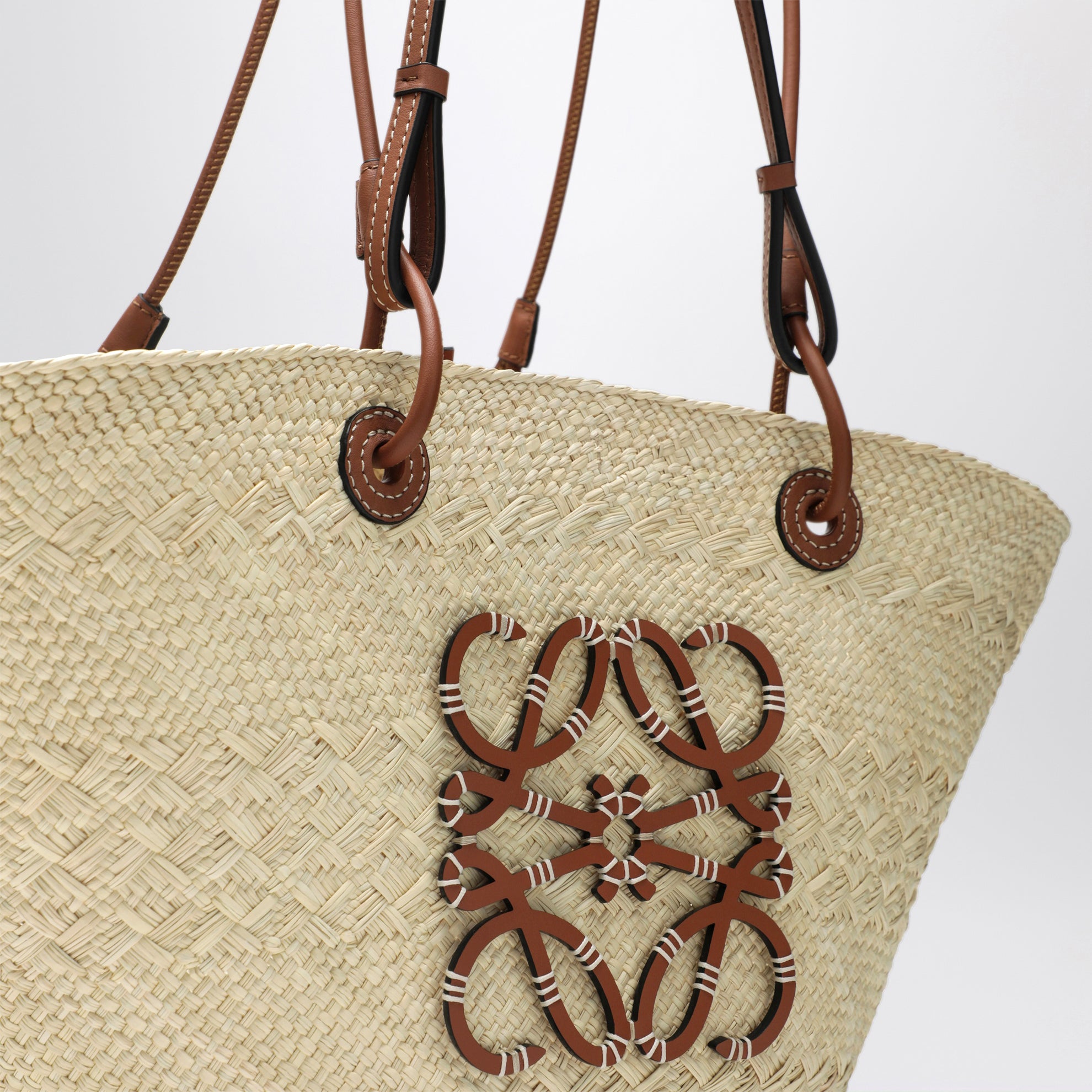 Sac Anagram Basket moyen coloris Naturel/Tan