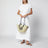 Borsa Anagram Basket media Natural/Black