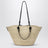 Borsa Anagram Basket media Natural/Black