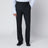 Pantaloni blu in misto lana