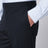 Pantaloni blu in misto lana