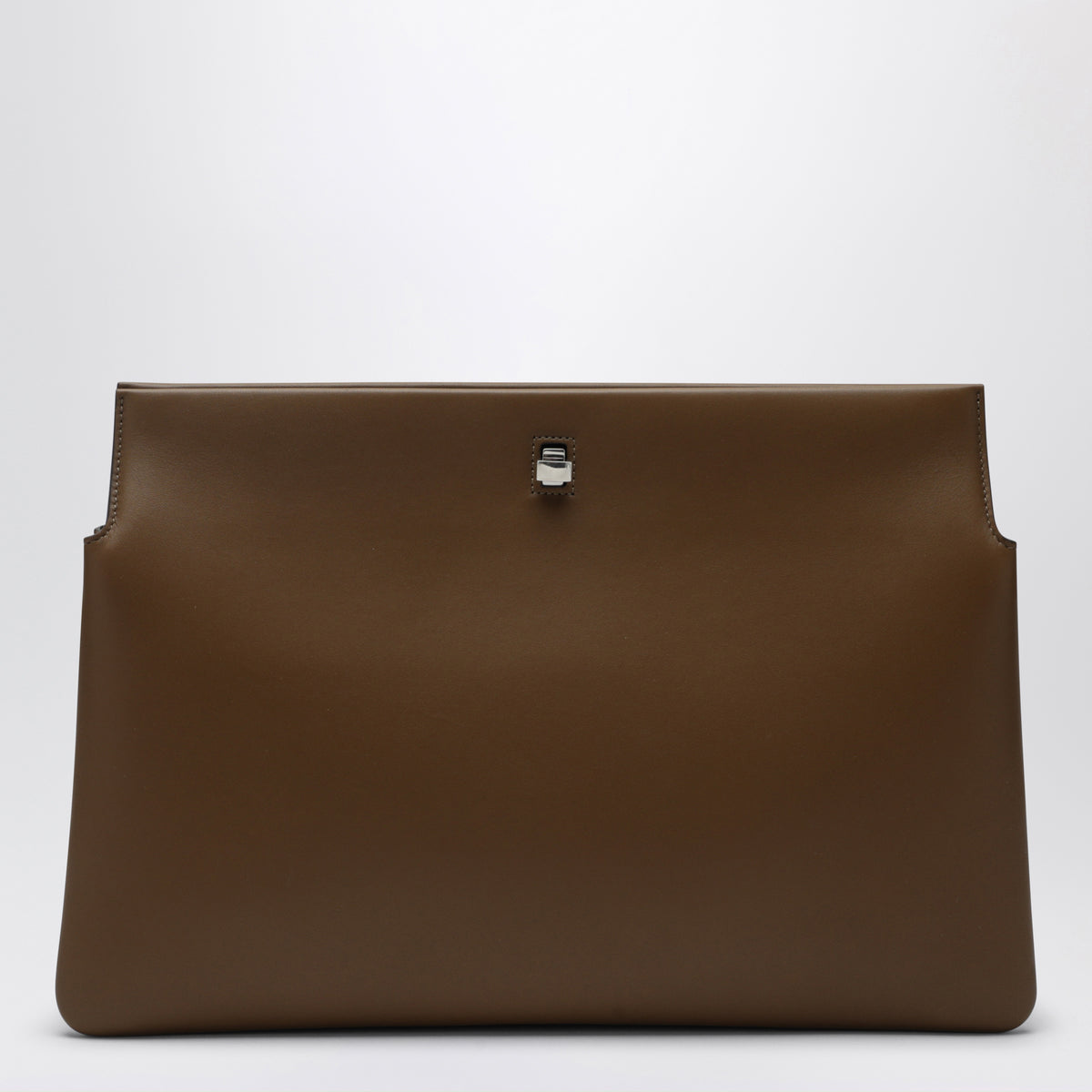 Pochette Triplex en cuir couleur Caramel