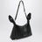 Sac Scarf format moyen en cuir noir