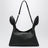 Sac Scarf format moyen en cuir noir