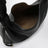 Sac Scarf format moyen en cuir noir