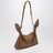 Sac Scarf mini en cuir de veau lisse moka