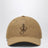 Cappello da baseball in cotone cerato beige
