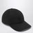 Cappello da baseball in cotone cerato nero