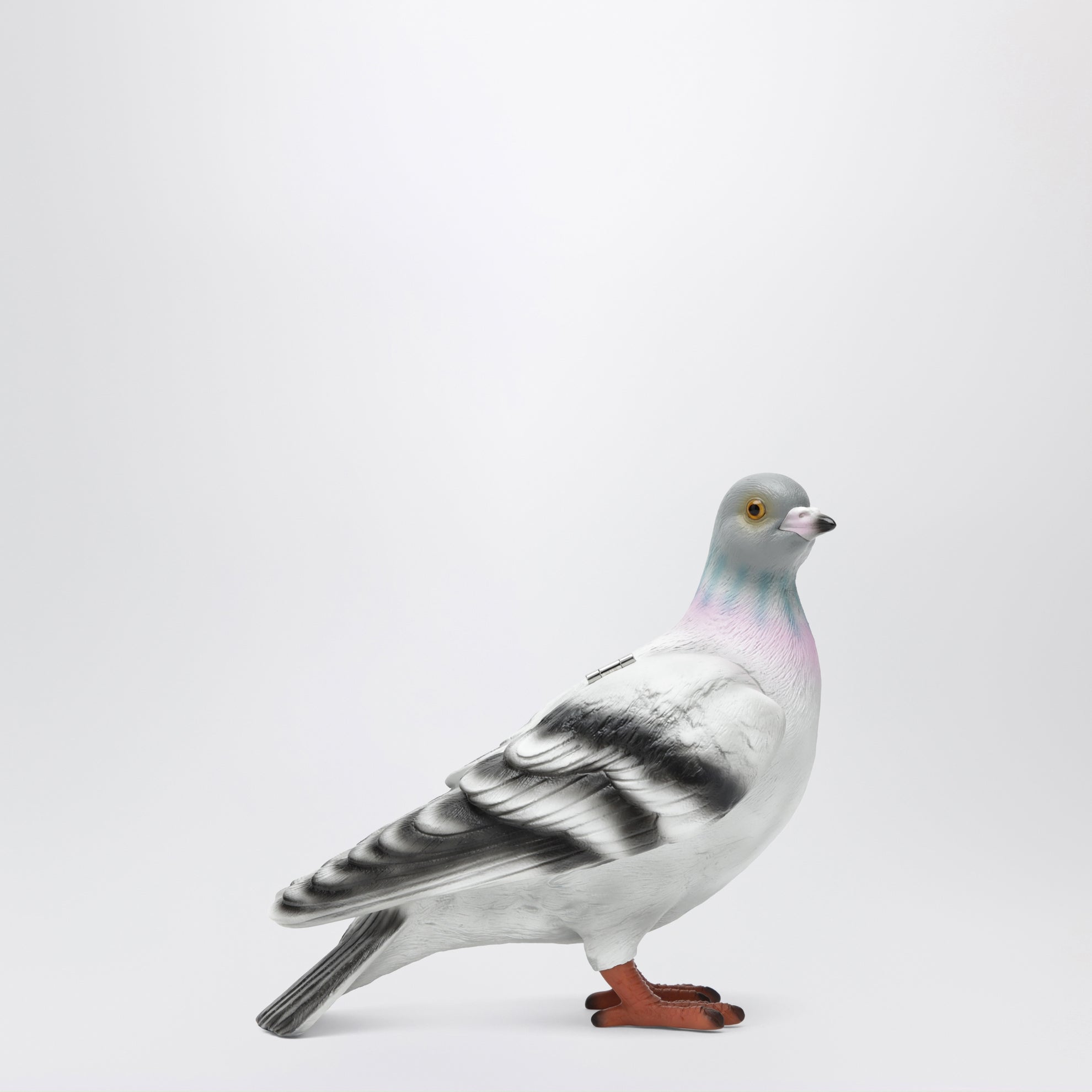 Pigeon Grey 3D-Printed Resin Pouch