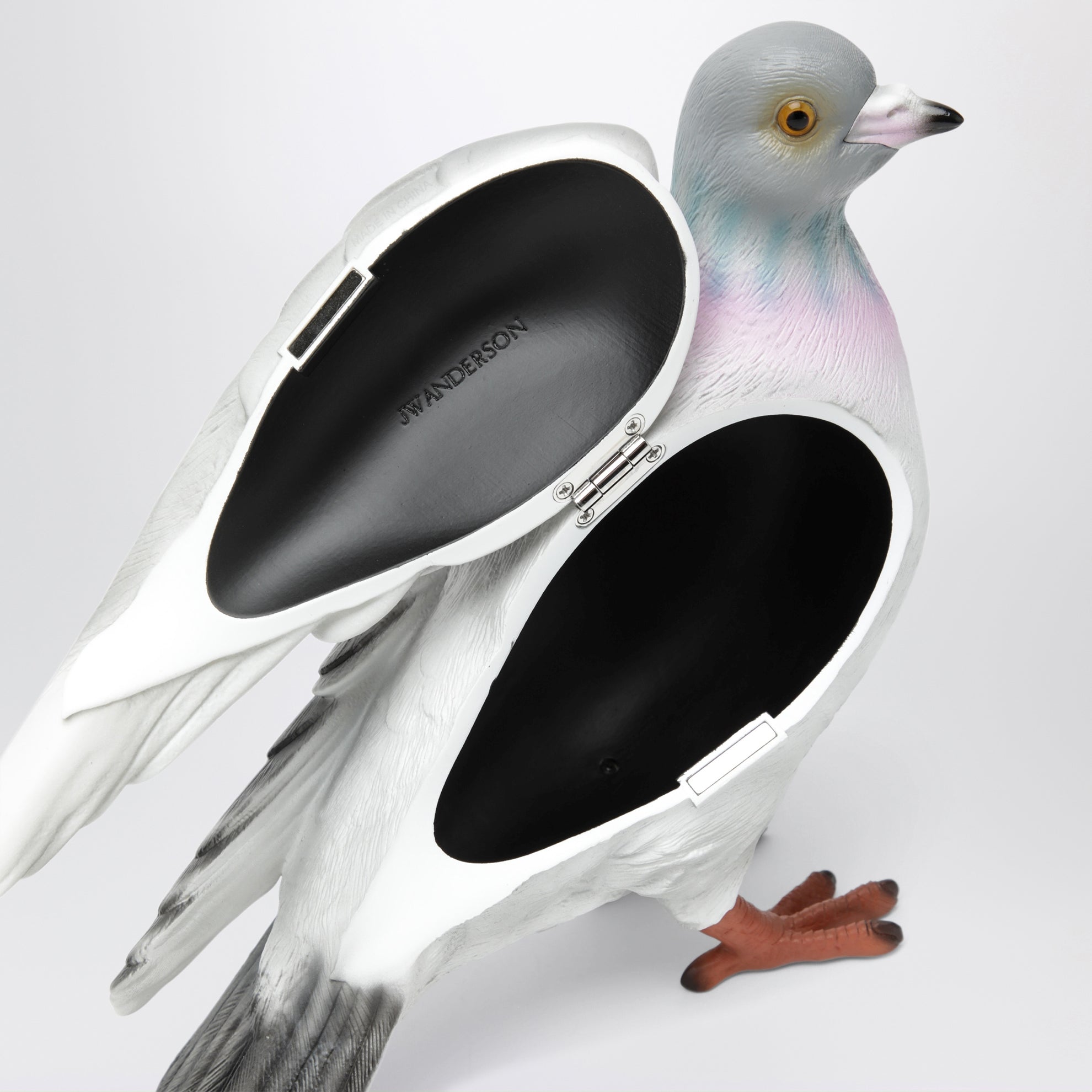 Pigeon Grey 3D-Printed Resin Pouch