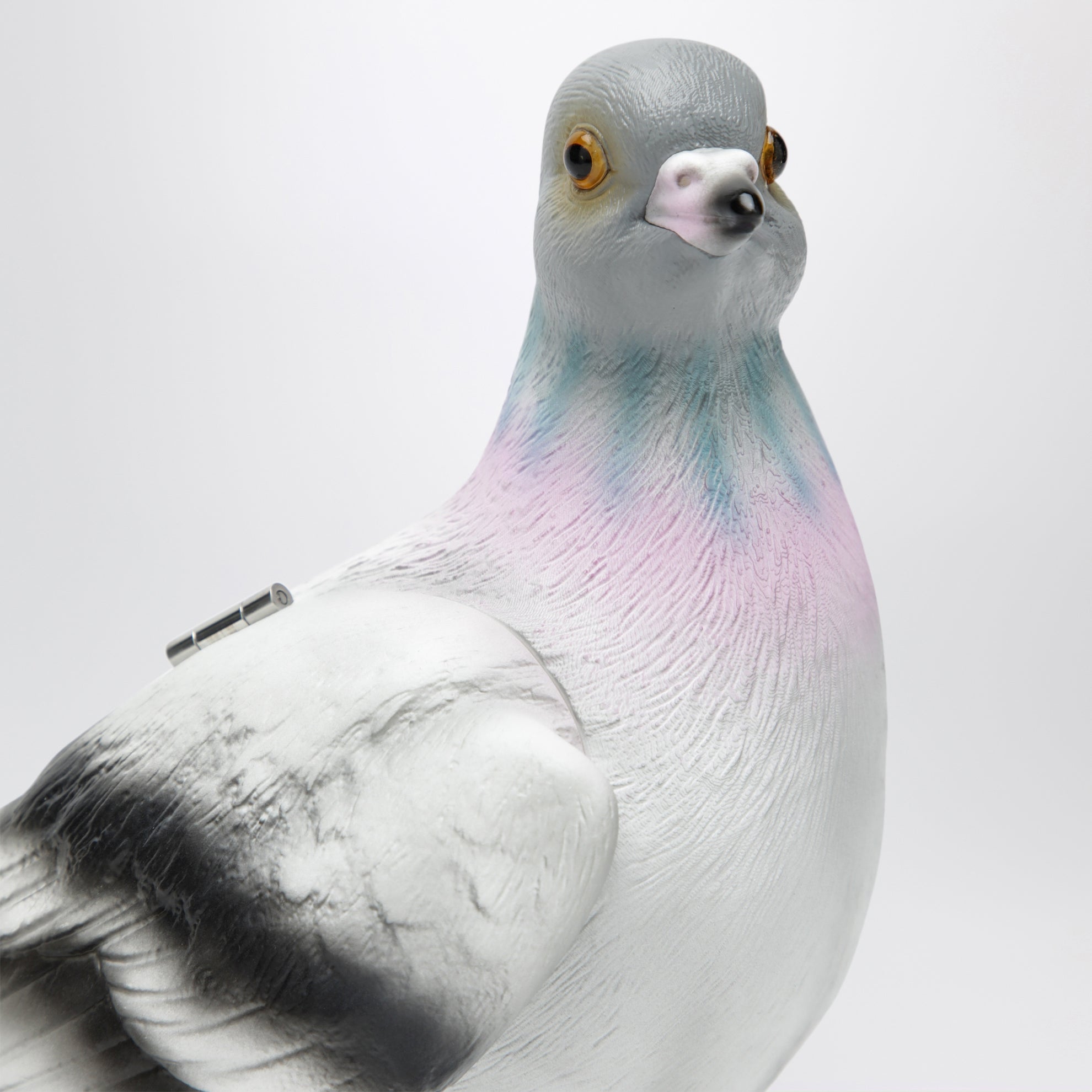 Pigeon Grey 3D-Printed Resin Pouch