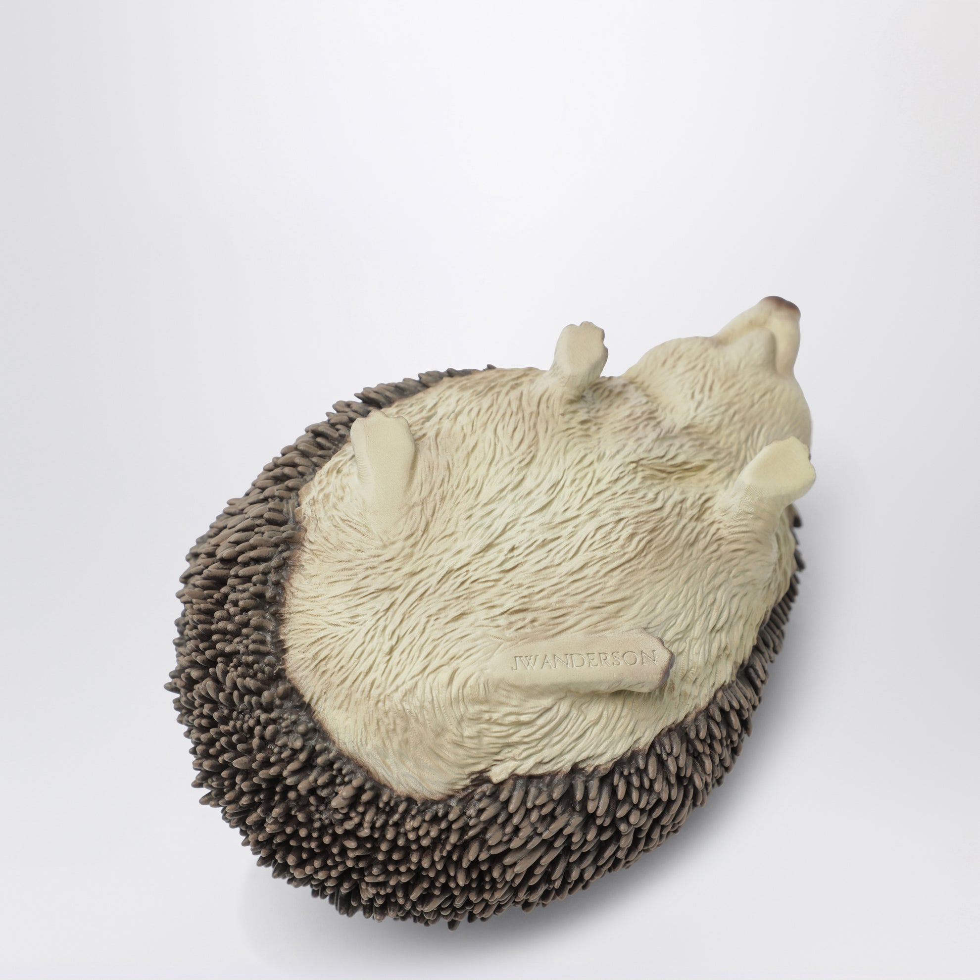 Clutch Hedgehog a forma di riccio marrone in resina