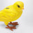 Clutch Hedgehog a forma di canarino giallo in resina