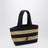 Borsa Shopping a Trapezio PM in rafia