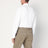 White Active twill shirt
