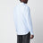 Hellblau/weiß gestreiftes Active Hemd aus Twill