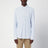 Camicia Active a righe blu in popeline