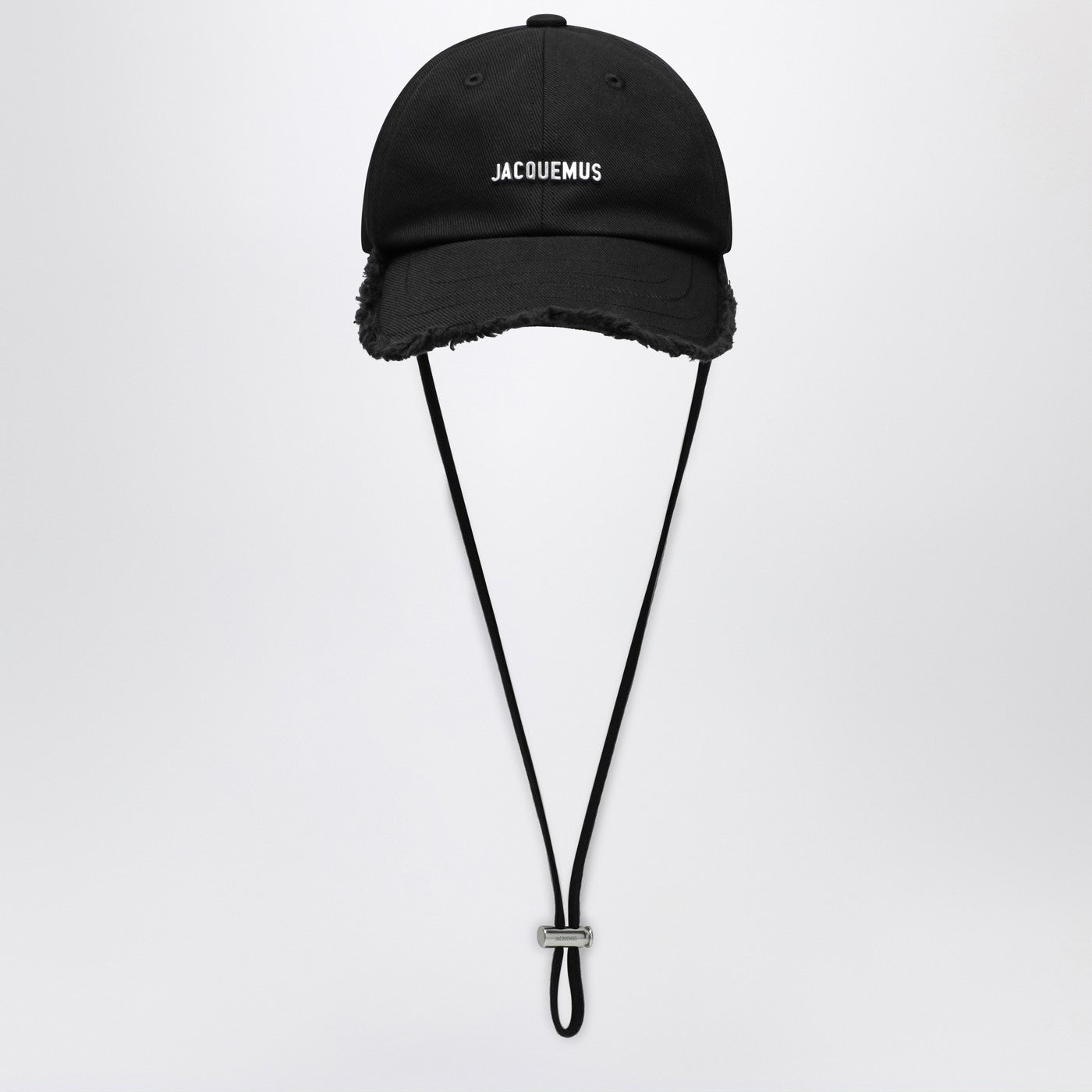JACQUEMUS Hat The Cap Artichoke black in cotton | TheDoubleF