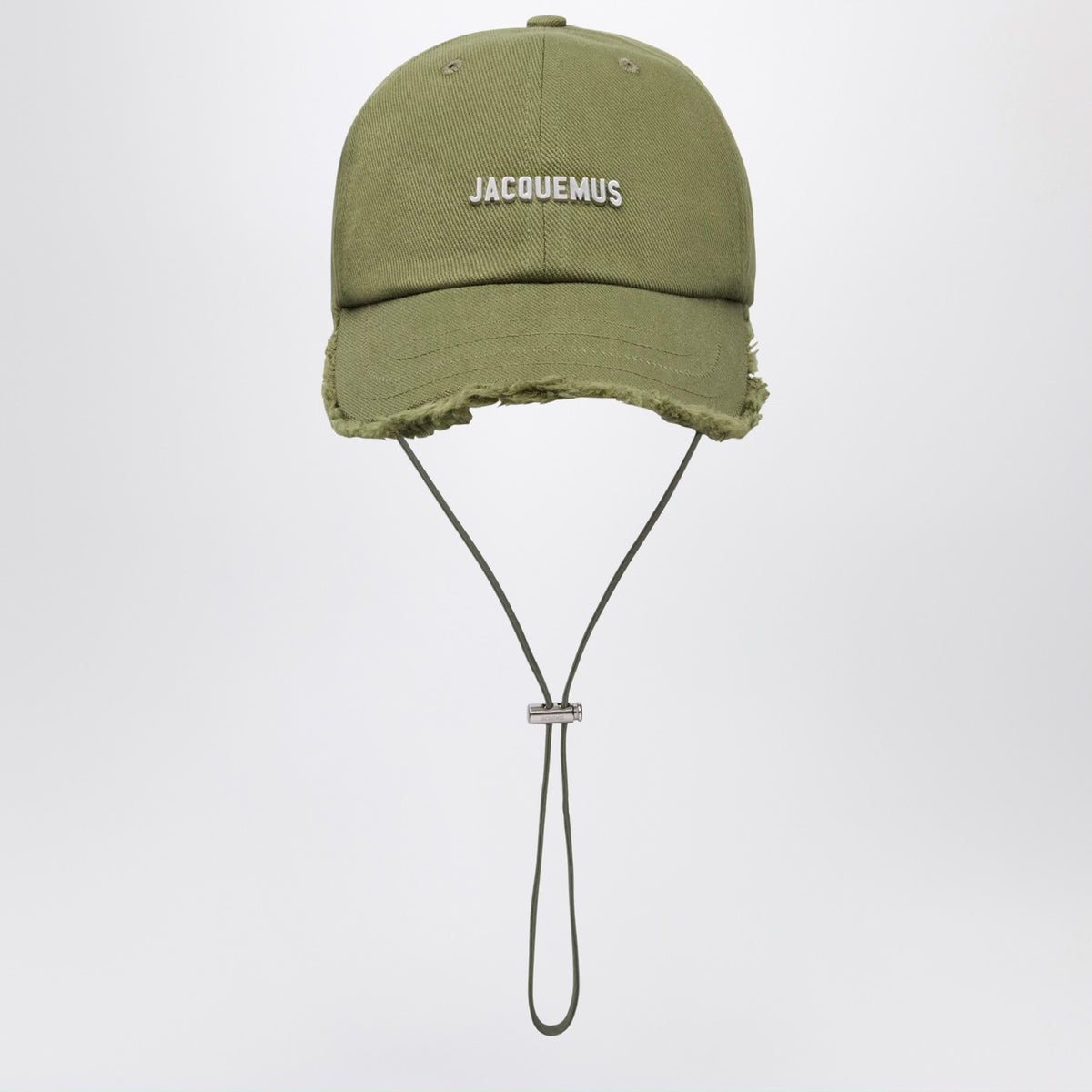 JACQUEMUS La Casquette Artichaut cotton cap khaki | TheDoubleF