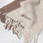 Sciarpa Moisson beige in lana di alpaca