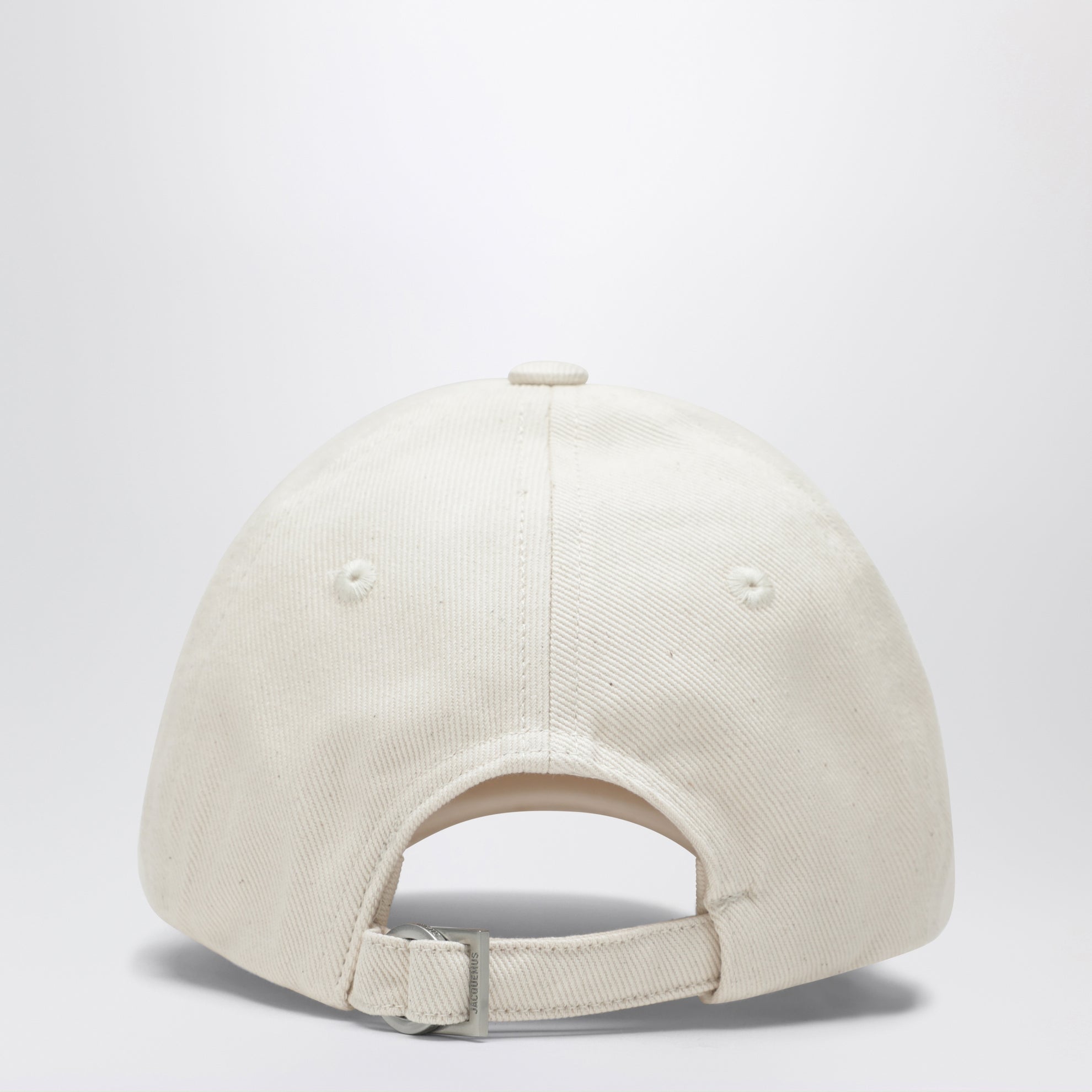 White baseball cap with logo