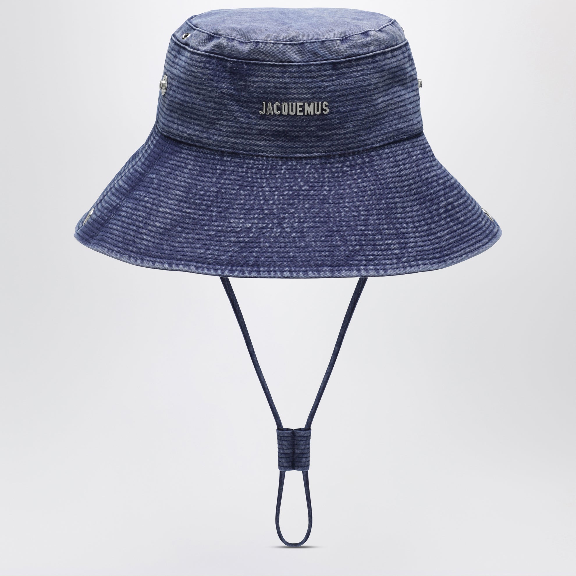 Cappello da pescatore in denim de-Nîmes blu