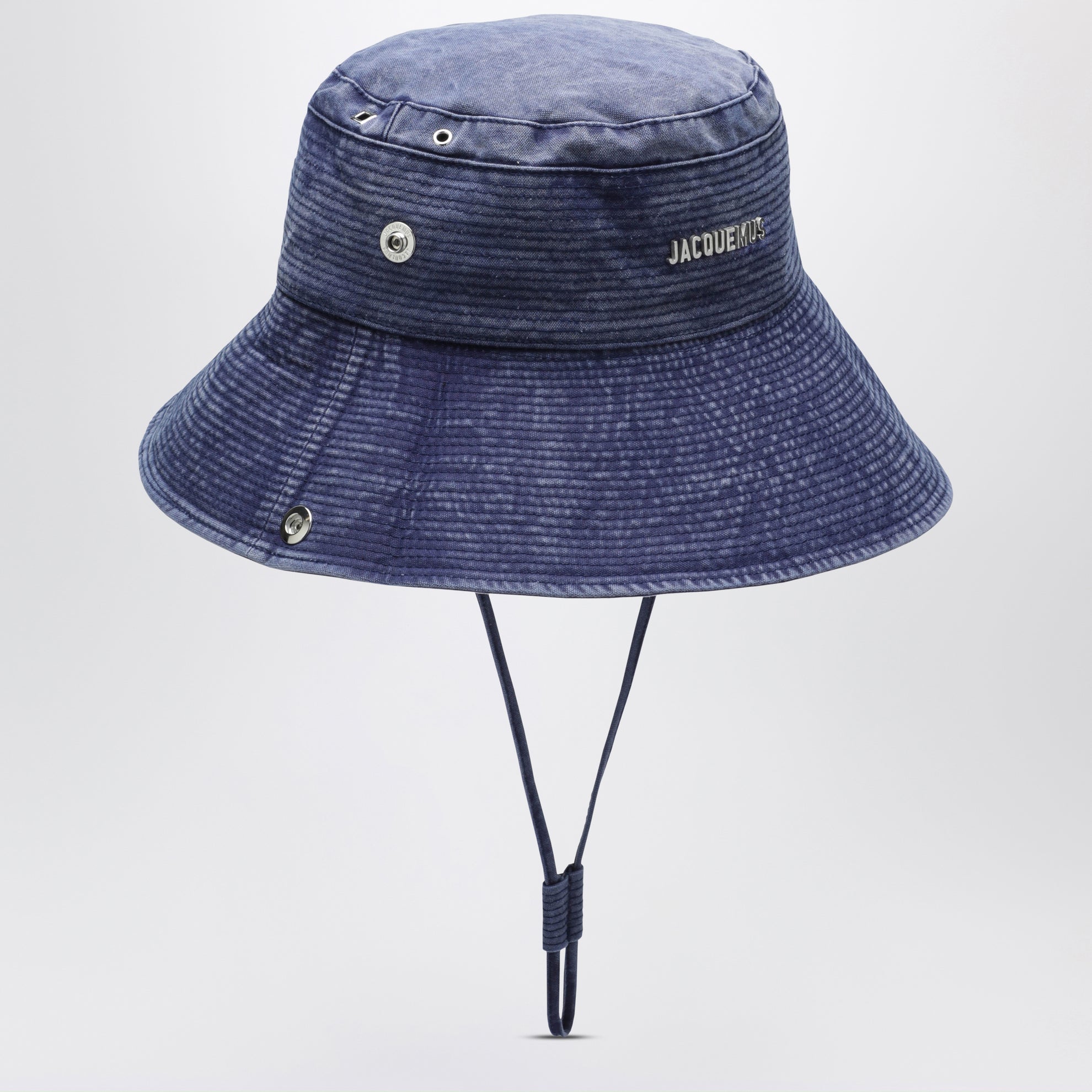 Cappello da pescatore in denim de-Nîmes blu