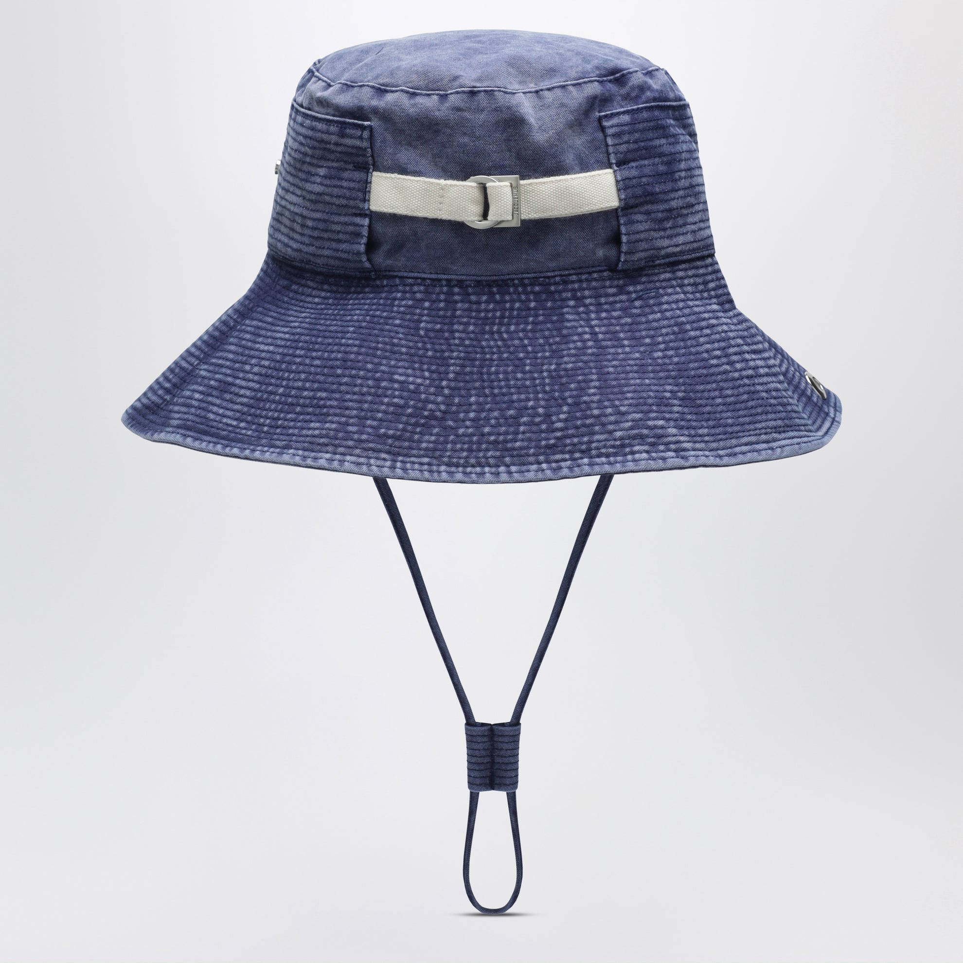Cappello da pescatore in denim de-Nîmes blu