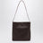 Borsa Draped Tote marrone