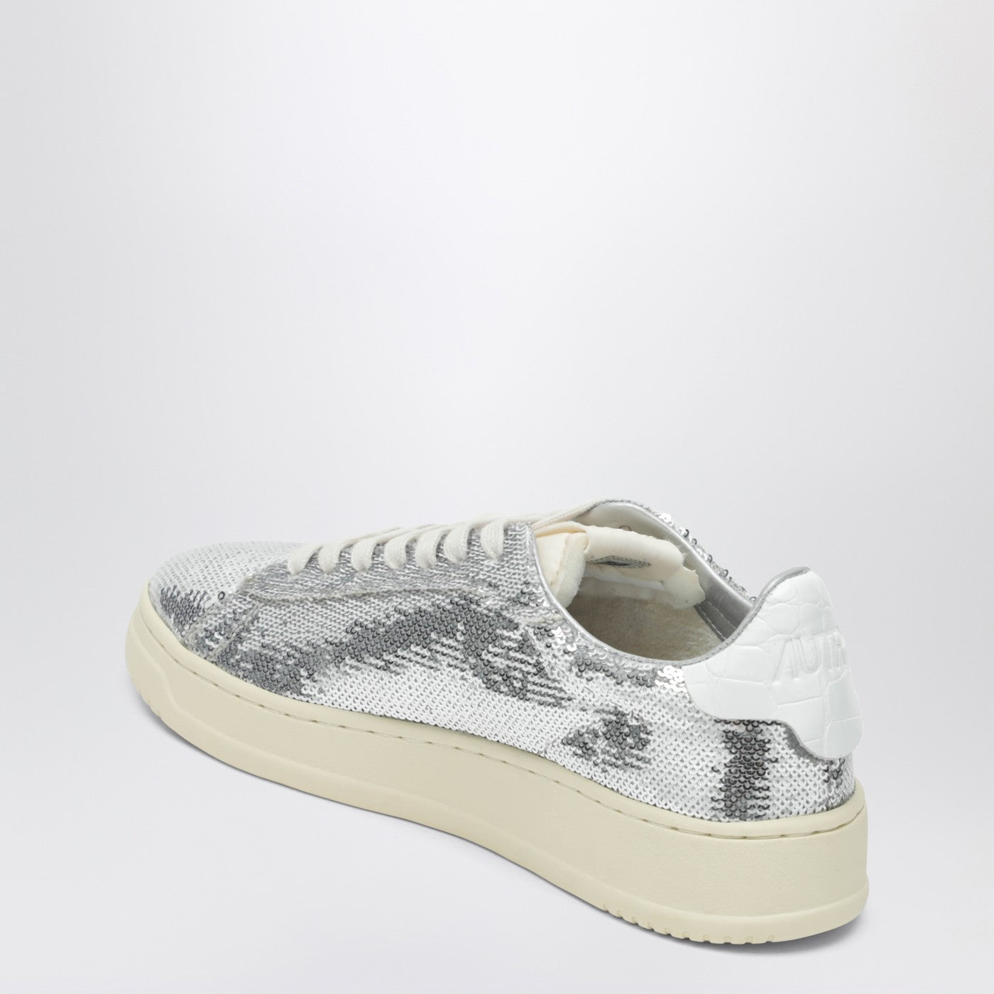 Dallas Sparkling sneakers in grey/white sequins