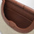 Borsa Pescador media in rafia e pelle di vitello