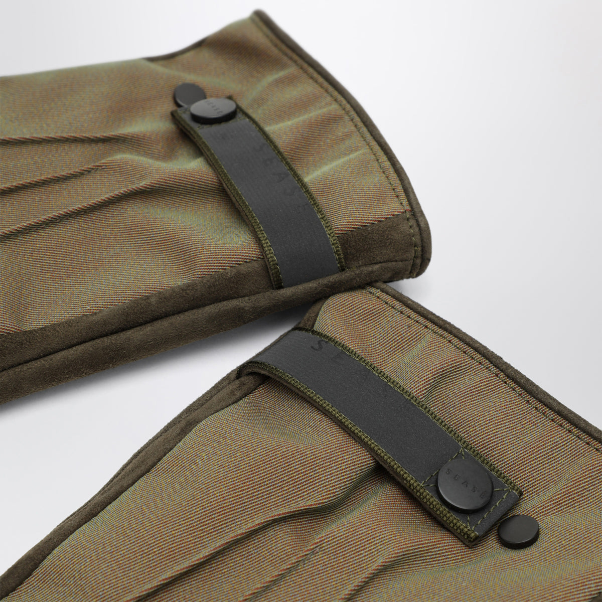 Gants en laine polaire mélangée irisée