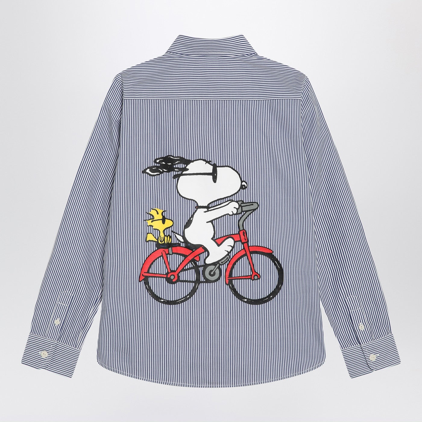 Striped Agnes shirt with Snoopy print
