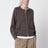 Aidar cardigan in taupe wool and cashmere