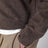 Aidar cardigan in taupe wool and cashmere