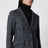 Einreihige Jacke mit Prince-of-Wales-Karomuster