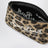 Leo zip-up clutch bag in a wool blend