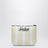 Aline Clutch aus gestreiftem Scuba-Stoff
