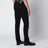Jeans skinny strappati in cotone neri