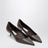 Amelia 35 Pumps aus Leder in Chocolate