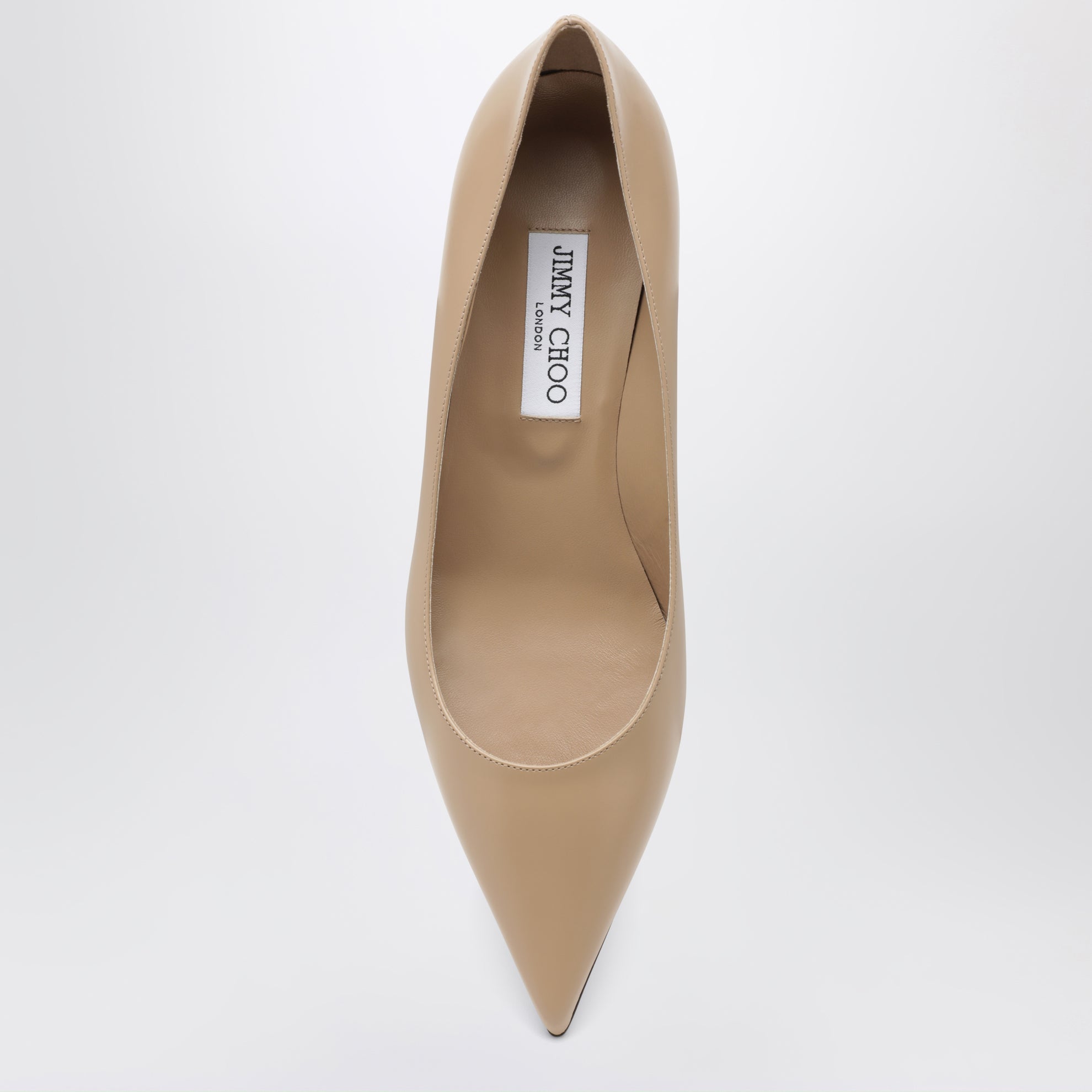 Amelia 35 pumps in Chai beige leather