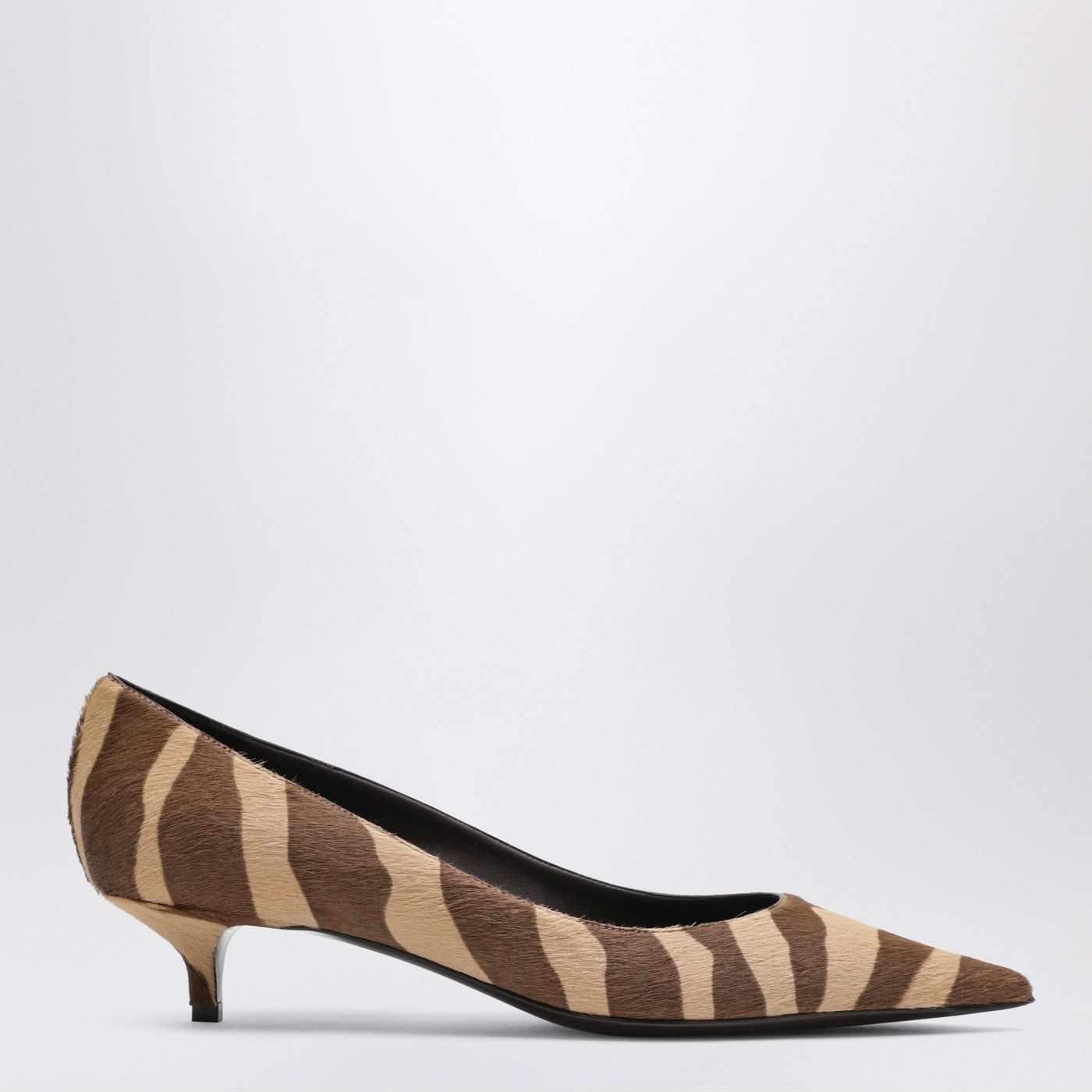 Jimmy Choo Amelia pumps in zebra-print pony hair | TheDoubleF