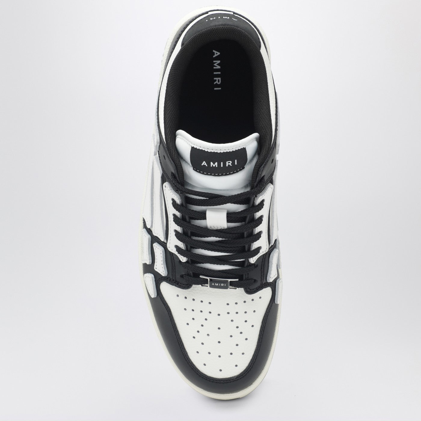 Sneaker Skel Top Low bianca/nera