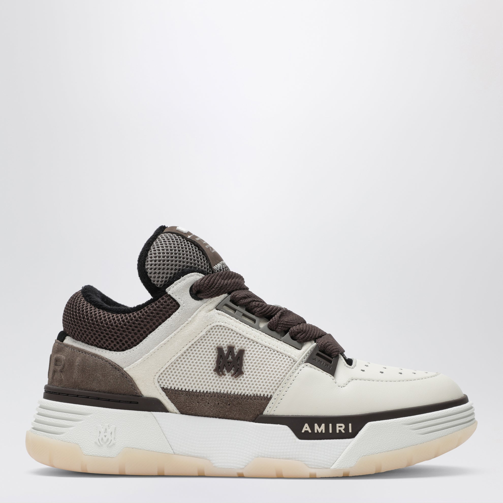 Sneaker MA-1 in pelle marrone