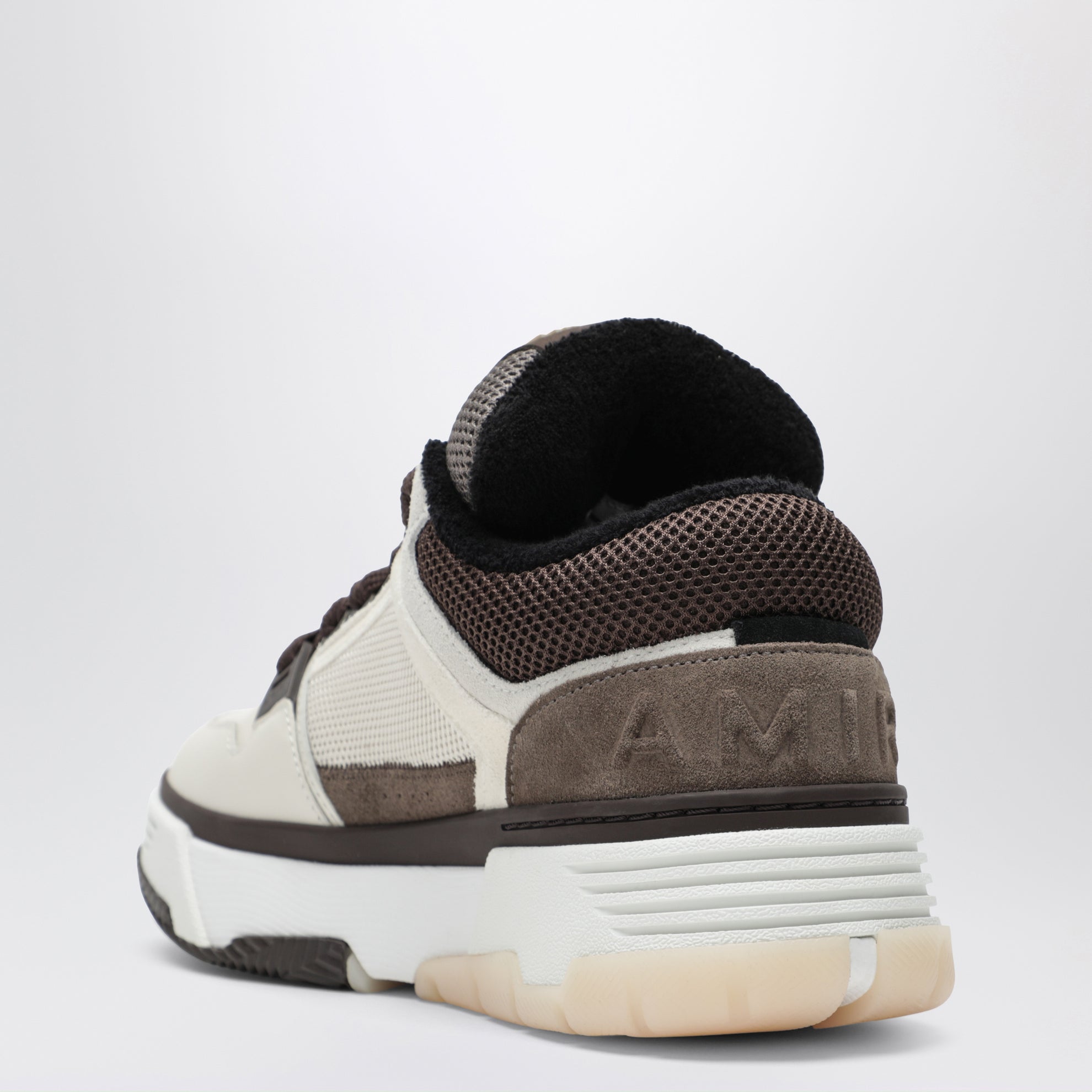 Sneaker MA-1 in pelle marrone